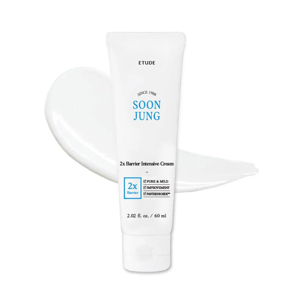 ETUDE SoonJung 2x Barrier Repair Cream for Sensitive Skin, 2.02 fl oz - ETUDE Official Product View 2