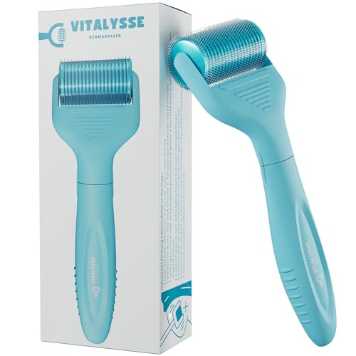 Scalp Derma Roller 0 25mm Microneedling Tool for Hair Scalp - Vitalysse Official Imagery - 1