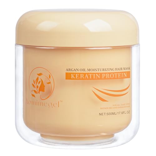 Collagen Repair Hair Mask for Dry Damaged Hair 16 9 oz - Aomimegel Official Imagery - 1