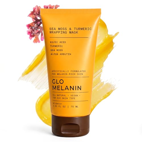 Glo Melanin Sea Moss Wrapping Peel Off Face Mask - Glo Melanin Official Imagery - 1