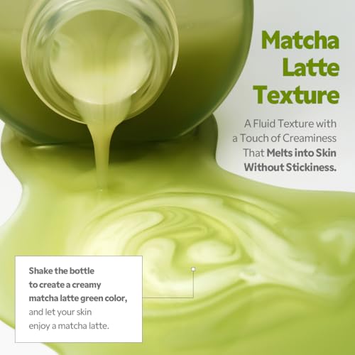 TIRTIR Matcha Dual PDRN Serum | Irritated Red Skin Relief & - Product Imagery