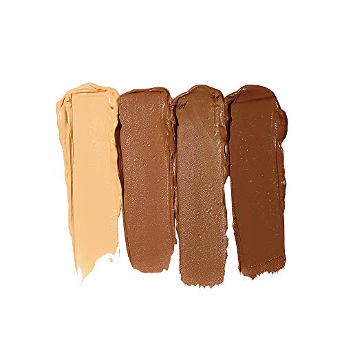 e.l.f. Cream Contour Palette, 4 Shades, Easy to Apply, - Product Imagery