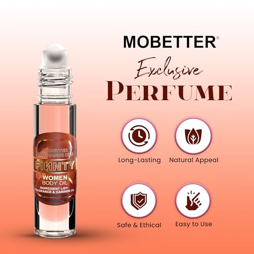 MOBETTER FRAGRANCE OILS Finnty Women perfume fragrance Body Oil - Product Imagery