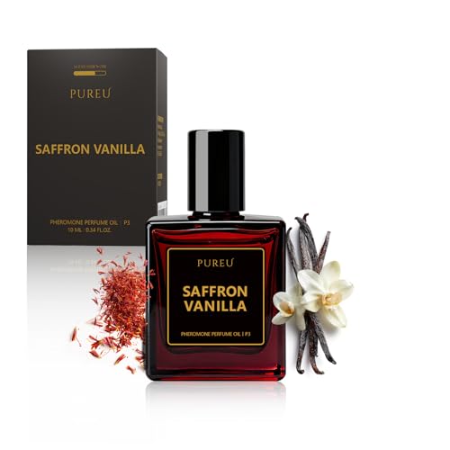 PUREU Pheromones Perfumes for Women, Saffron Vanilla Perfume - Product Imagery