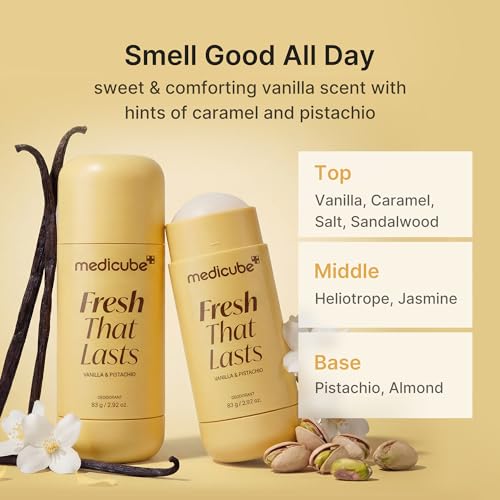 medicube Deodorant Kojic Acid & Turmeric for Women & Men, - Product Imagery