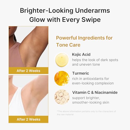 medicube Deodorant Kojic Acid & Turmeric for Women & Men, - Product Imagery
