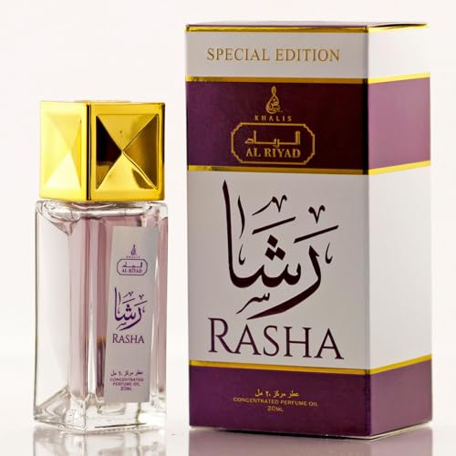 Maison d’Orient Rasha Woody Green Floral Perfume Oil Roll‑On 20 - Product Imagery