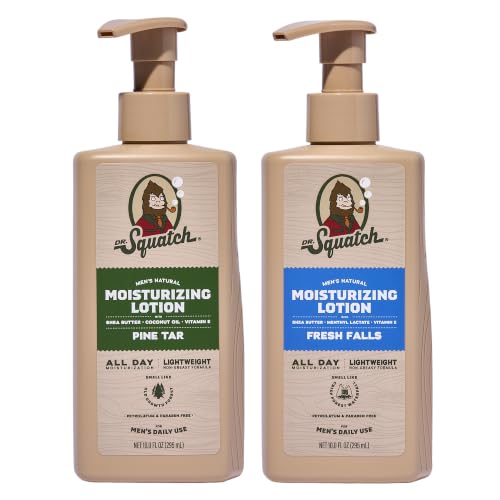 Dr Squatch Natural Hand and Body Lotion for Men - Dr. Squatch Official Imagery - 1