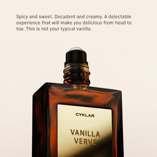 CYKLAR Perfume Oil for Skin – Vanilla Verve Scent – - Product Imagery
