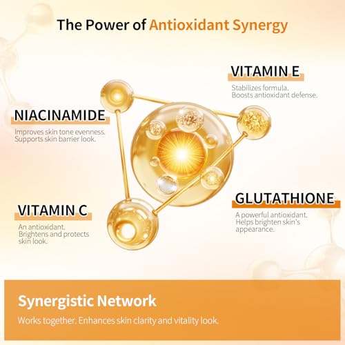 Glutathione Vitamin Concentrated Serum - Fade Acne Scars & Dark - Product Imagery