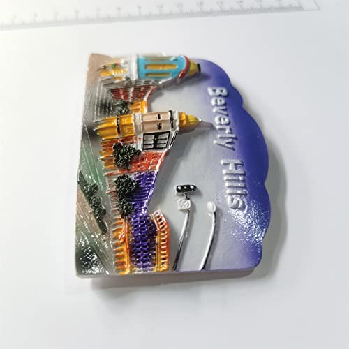 Beverly Hills Los Angeles USA 3D Fridge Magnet Souvenir - Product Imagery