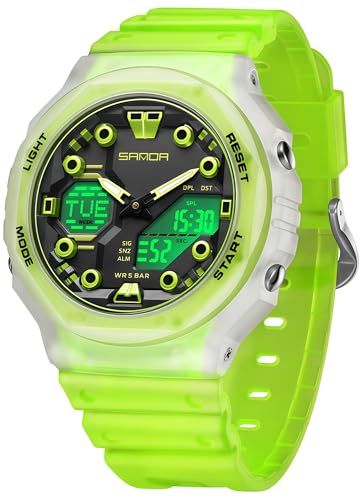 Gosasa Unisex 5ATM Water Resistant Tactical Analog-Digital - Product Imagery