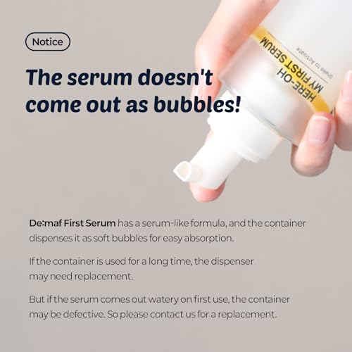 De:maf Here-Oh My First Hydrating Serum, Hyaluronic Acid, 5.24 - Product Imagery