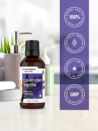 Horbäach Lavender Vanilla Fragrance Oil | 1 fl oz (30ml) | - Product Imagery
