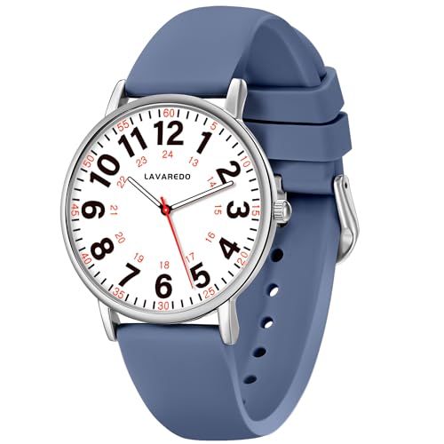 Nurse Watch for Women, Luminous Dial, Japanese Quartz, Waterproof - Product Imagery