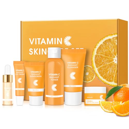 Baorder 6PCS Hydrating Skin Care Set with Vitamin C,Face Care - Product Imagery