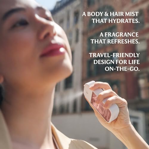 Touchland Body & Hair Peachy Lychee Hydrating Fragrance Mist - Product Imagery