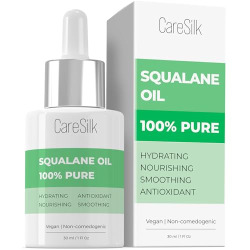 CARESILK Squalane Oil for Face - 100% Pure Organic Squalane Moisturizer - CARESILK Official Product View 1