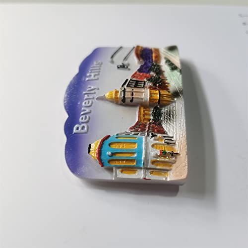 Beverly Hills Los Angeles USA 3D Fridge Magnet Souvenir - Product Imagery