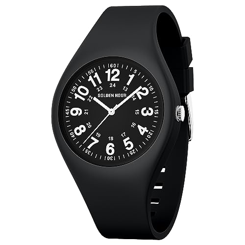 GOLDEN HOUR Waterproof Sports Analog Unisex Watches for Nurse - Product Imagery