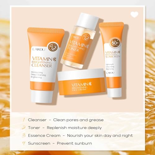 Daily Skincare Set, Travel Size Gift Set for Teenage Girls, - Product Imagery