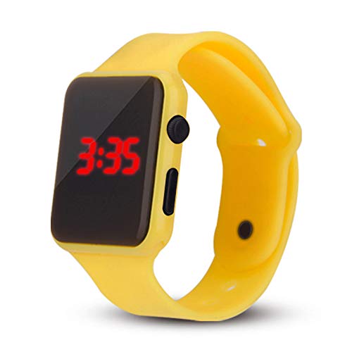 10 Pack Unisex Men Women LED Wrist Watch Silicone Electronic - Product Imagery
