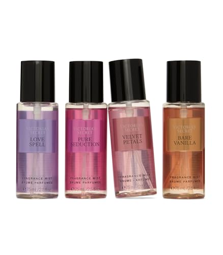 Victoria's Secret Mist Collection 4 Piece Mini Mist Gift Set - Product Imagery