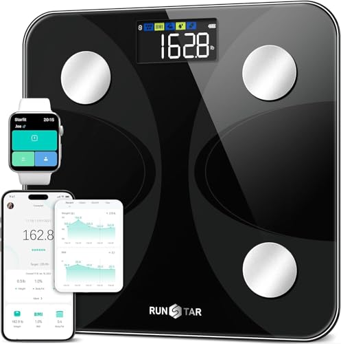 Scale for Body Weight and Fat Percentage, RunSTAR Digital Accurat - runstar Official Product View 1