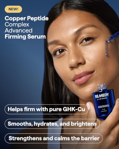 REMEDY Copper Peptide Complex Advanced Firming Serum for Skin - Product Imagery