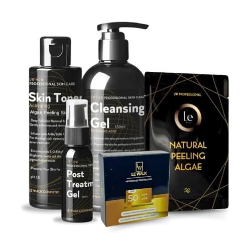 Professional Skincare Set 5 Piece Algae Peeling Kit with - Le Walk Official Imagery - 1