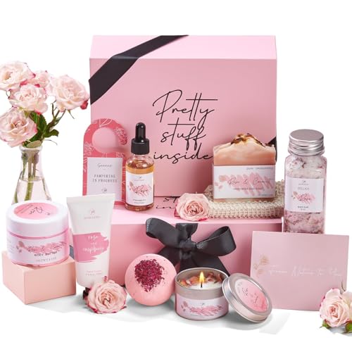 Mother's Day Gift for Mom Spa Gifts Bath Baskets Relaxing Spa - Product Imagery