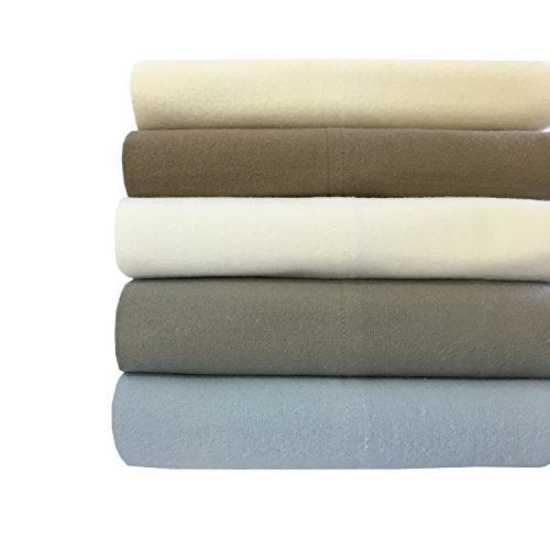 Royal Hotel Flannel Sheet Set 100% Cotton, Soft Cozy Flannel, - Product Imagery
