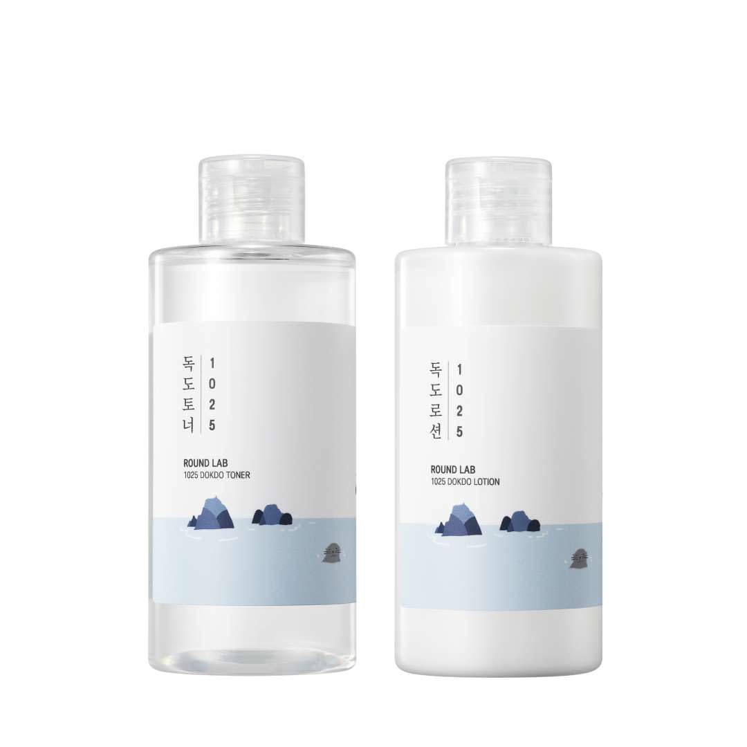 Round LAB 1025 Dokdo Toner Dokdo Lotion Set - ROUND LAB Official Imagery - 1