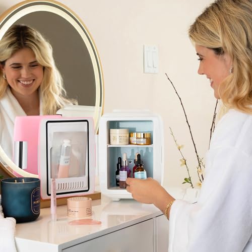 Cooluli Mini Fridge for Bedroom - Car, Office Desk & Dorm Room - - Product Imagery
