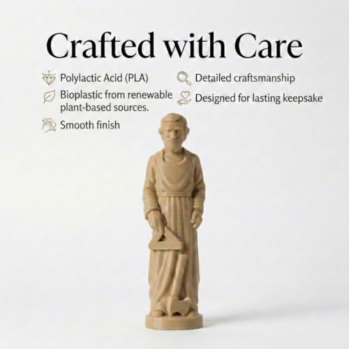 Saint Joseph Home Selling Kit – Catholic Statue with Prayer - Product Imagery