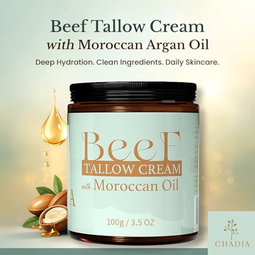 Beef Tallow for Skin - Organic Grass Fed Beef Tallow Balm, - Product Imagery