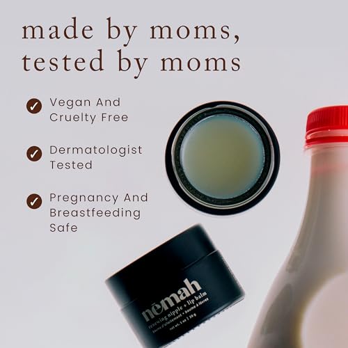 Nemah Nipple Cream, 2 In 1 Nursing Balm And Lip Balm, Non - Product Imagery