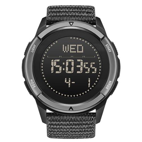 CakCity Digital Watch Military Tactical Watches for Men,Carbon - Product Imagery