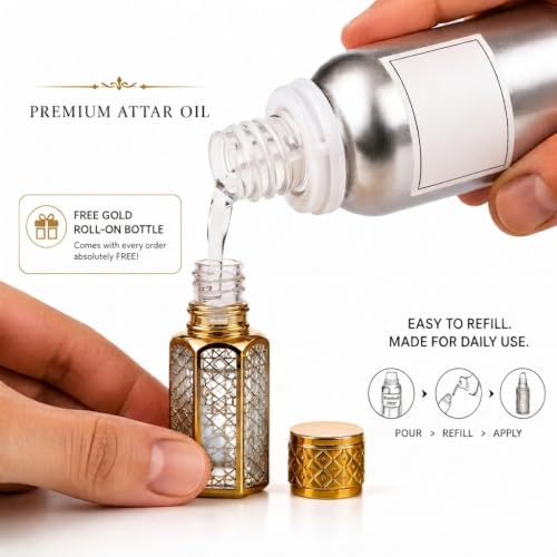 High Quality Dubai Al Emirate 100g Concentrated Perfume Oil - Product Imagery