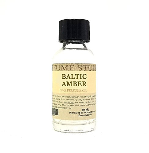 Baltic Amber Perfume Oil - an Oriental Scent with Majestic - Product Imagery