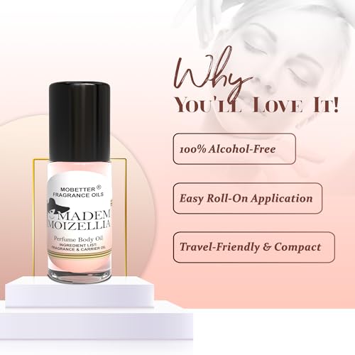 MOBETTER FRAGRANCE OILS Madem Moizellia 1 Oz Perfume Body Oil - Product Imagery