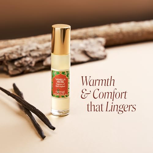 Nemat Vanilla Musk Perfume Oil Roll-On, 10 ml - Product Imagery