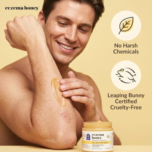 ECZEMA HONEY Original Skin-Soothing Cream for Dry Itchy Skin (... - Product Imagery