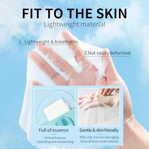 Face Masks Skincare Set for Women,Moisturizing Collagen Facial - Product Imagery