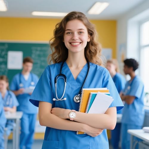 TWOPTION Waterproof Nurse Watch for Medical - Product Imagery