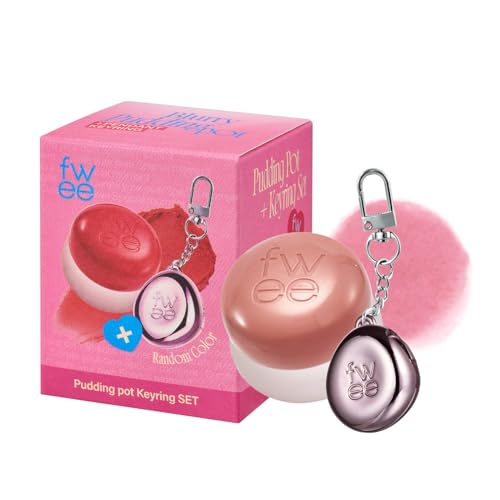 fwee Blurry Pudding Pot + Keychain SET | Airbrushed Blush & Lip, Build - View 1