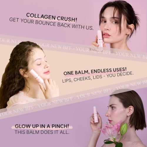 MIGUHARA Rose Collagen Glow Multi Balm Stick - Reallagen EX - Product Imagery