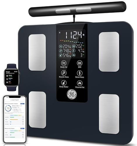 GE Smart Scale for Body Weight: Full Body Composition Analyzer, - Product Imagery