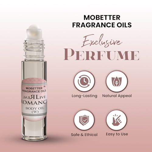 MOBETTER FRAGRANCE OILS Real Live Romance Fragrance Body Oil for - Product Imagery