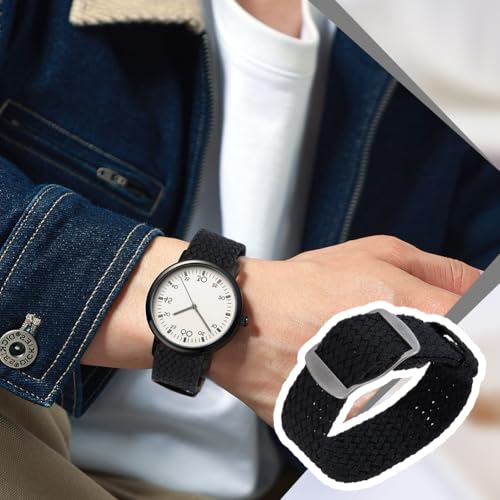 OLYCRAFT Nylon Watch Band Replacement Watch Band One-Piece - Product Imagery